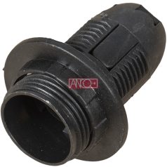 ANCO Fitting with ring, E14, black