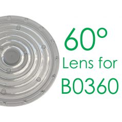   T6229/A0,60° Lens for B0360-A3B-NW, LED High Bay Light, 1-10V dimmable Turbo 360*184mm, 200W, 4000K, IP65