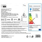 SMALUX CD0220-AM-TW-DP, 18W, előre beállítható WW/NW/CW, szivárványszínű, LED mennyezeti lámpa