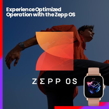 HASZNÁLT Amazfit GTS 3 Graphite black (Fekete), A2035, Okosóra, Smartwatch, Zepp, Huami, Okos Óra, Smart Watch, Fitness, Fitnesz, Egészség, Sport