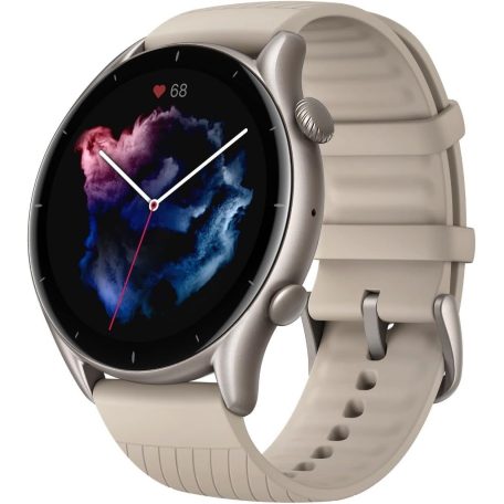 Amazfit GTR 3, Moonlight Grey (Szürke), A1971, Okosóra, Smartwatch, Zepp, Huami, Okos Óra, Smart Watch, Fitness, Fitnesz, Egészség, Sport