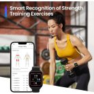 A2168 Infinite Black (fekete) -Amazfit GTS 4, A2168, Okosóra, Smartwatch, Zepp, Huami, Okos Óra, Smart Watch, Fitness, Fitnesz, Egészség, Sport