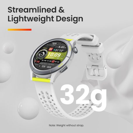 Amazfit Cheetah (Round), Speedster Grey (Szürke), A2294, Okosóra, Smartwatch, Zepp, Huami, Okos Óra, Smart Watch, Fitness, Fitnesz, Sport