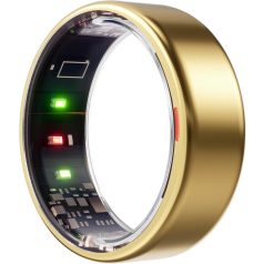   POBOVi Gen-1, Arany szín, Méret 9, Okosgyűrű, Okos Gyűrű, Smart Ring, Fitness, Fitnesz, Sport  BONTOTT CSOMAGOLÁS