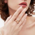 POBOVi Gen-1, Rozé Arany, Méret 7, Okosgyűrű, Okos Gyűrű, Smart Ring, Fitness, Fitnesz, Sport