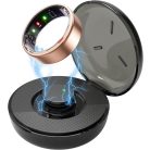 POBOVi Gen-1, Rozé Arany, Méret 7, Okosgyűrű, Okos Gyűrű, Smart Ring, Fitness, Fitnesz, Sport